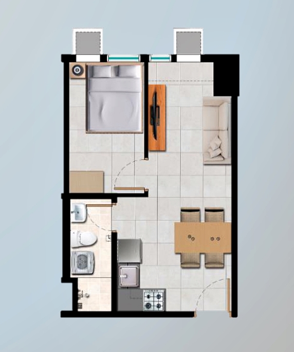Skyarts Condo Unit Floor Plan Skyarts