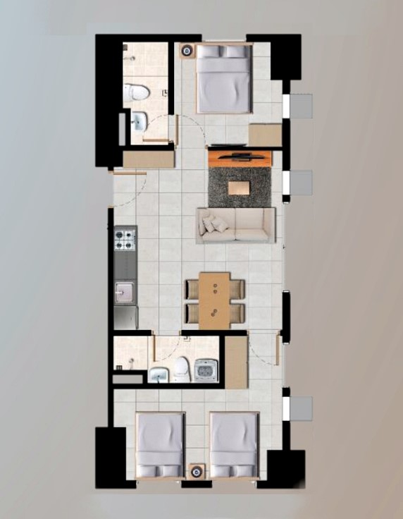 Skyarts Condo Unit Floor Plan Skyarts